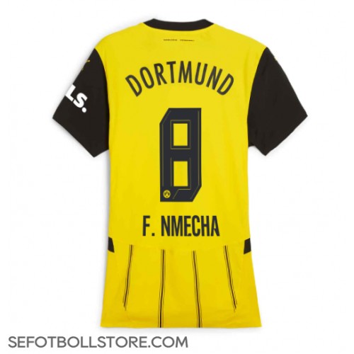 Borussia Dortmund Felix Nmecha #8 Replika Hemmatröja Dam 2024-25 Kortärmad